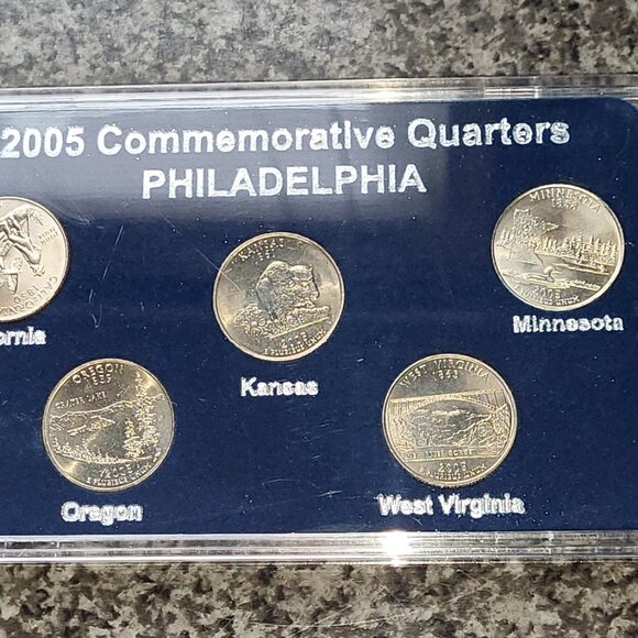 2005-S&P State Quarter Sets... Uncirculated... In Original US Mint Packaging - Picture 3 of 4